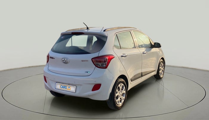 2014 Hyundai Grand i10 SPORTZ 1.2 KAPPA VTVT, Petrol, Manual, 41,219 km, Right Back Diagonal