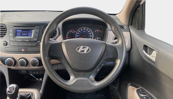 2014 Hyundai Grand i10 SPORTZ 1.2 KAPPA VTVT, Petrol, Manual, 41,219 km, Steering Wheel Close Up