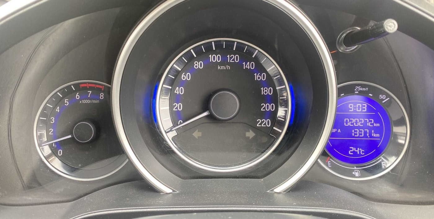2019 Honda Jazz 1.2L I-VTEC V, Petrol, Manual, 20,269 km, Odometer Image