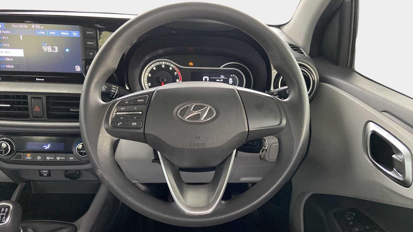 2021 Hyundai GRAND I10 NIOS SPORTZ 1.2 KAPPA VTVT, Petrol, Manual, 21,281 km, Steering Wheel Close Up