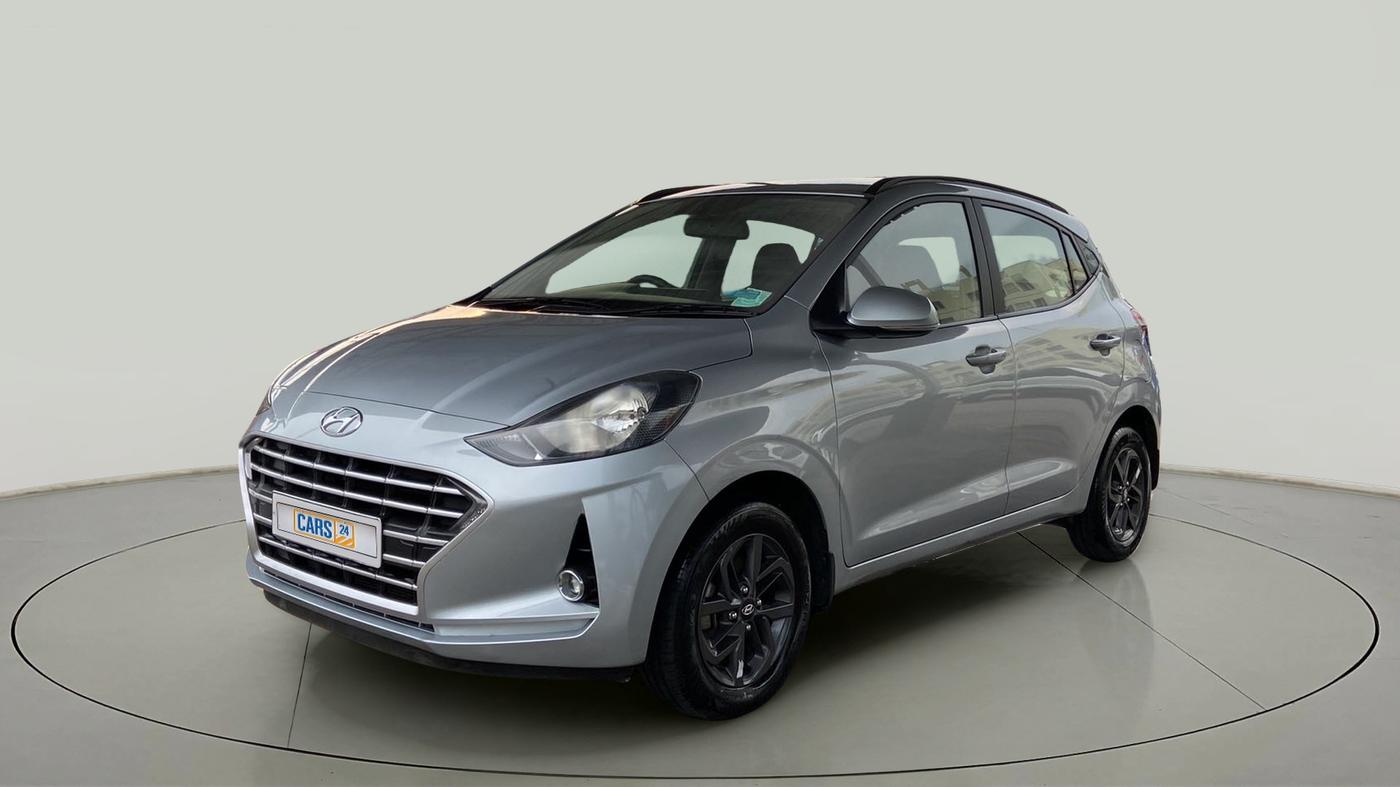 2021 Hyundai GRAND I10 NIOS SPORTZ 1.2 KAPPA VTVT, Petrol, Manual, 21,281 km, Left Front Diagonal