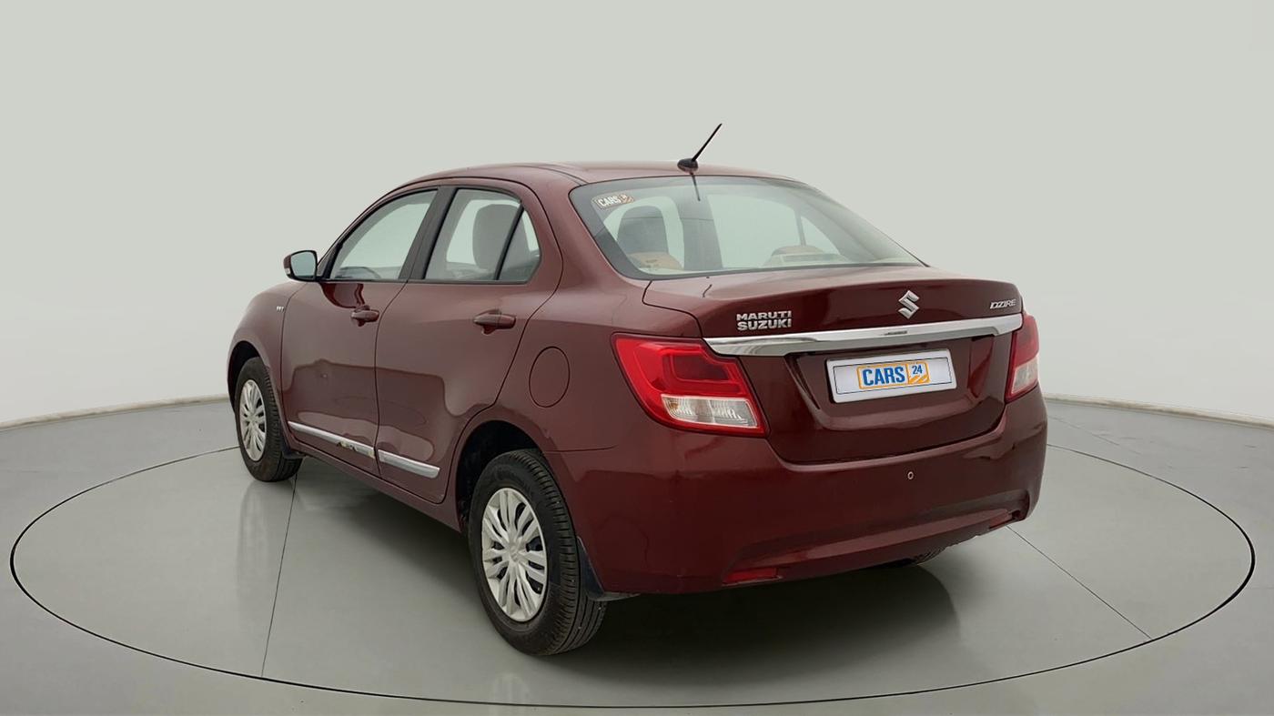 2018 Maruti Dzire VXI AMT, Petrol, Automatic, 68,760 km, Left Back Diagonal