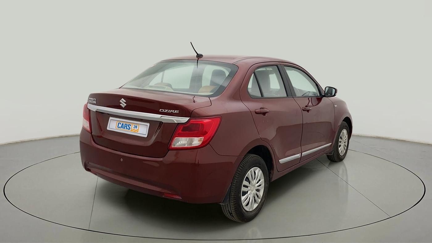 2018 Maruti Dzire VXI AMT, Petrol, Automatic, 68,760 km, Right Back Diagonal