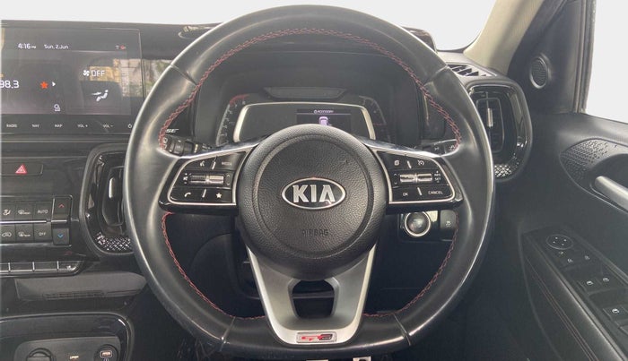 2020 KIA SONET GTX PLUS 1.0 IMT, Petrol, Manual, 35,353 km, Steering Wheel Close Up