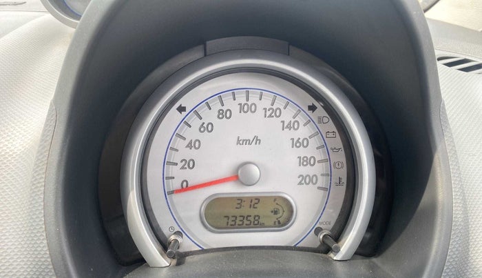 2013 Maruti Ritz VXI, Petrol, Manual, 73,335 km, Odometer Image