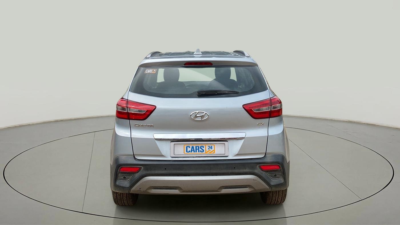 2019 Hyundai Creta SX AT 1.6 PETROL, Petrol, Automatic, 58,354 km, Back/Rear