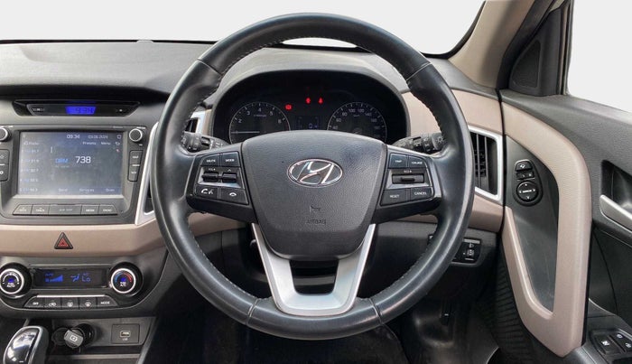 2019 Hyundai Creta SX AT 1.6 PETROL, Petrol, Automatic, 58,354 km, Steering Wheel Close Up