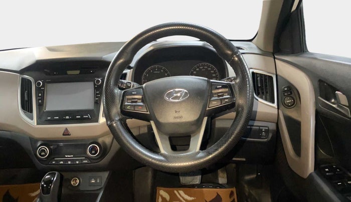 2018 Hyundai Creta SX PLUS AT 1.6 PETROL, Petrol, Automatic, 44,001 km, Steering Wheel Close Up