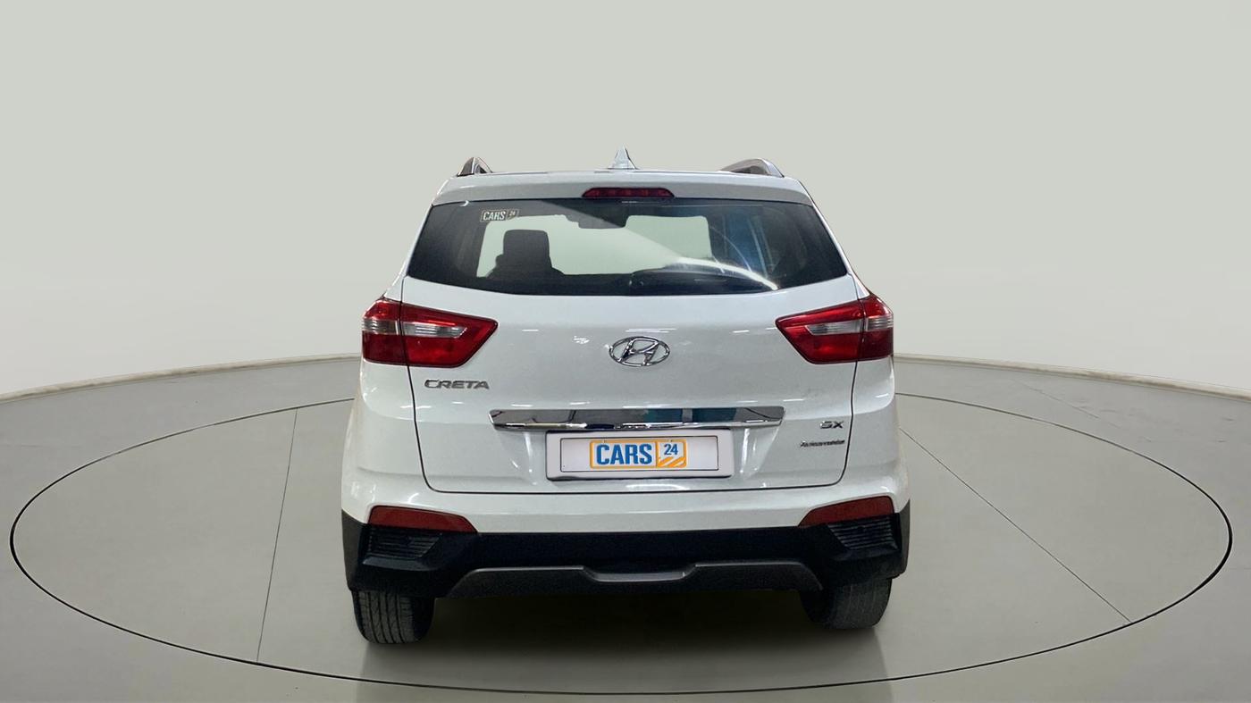 2018 Hyundai Creta SX PLUS AT 1.6 PETROL, Petrol, Automatic, 44,001 km, Back/Rear