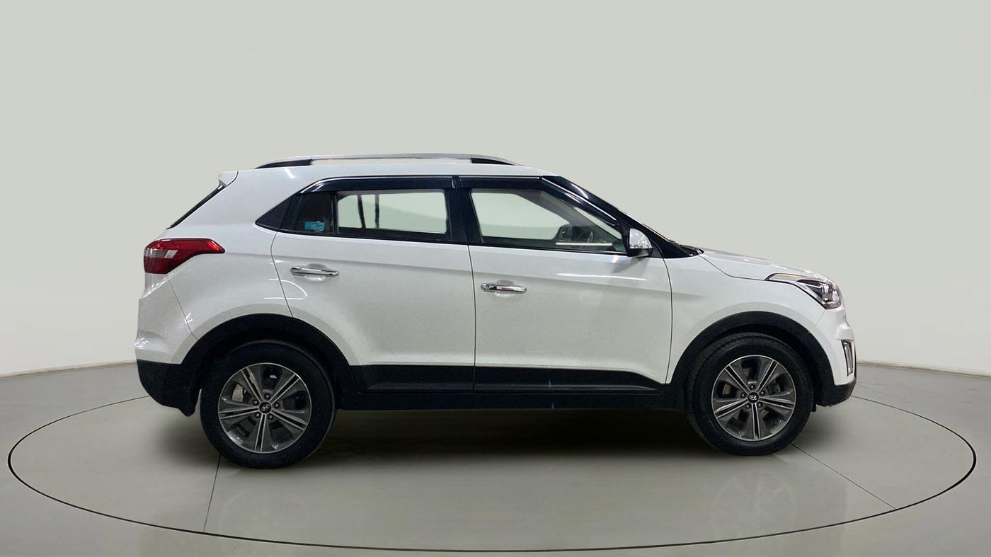 2018 Hyundai Creta SX PLUS AT 1.6 PETROL, Petrol, Automatic, 44,001 km, Right Side View