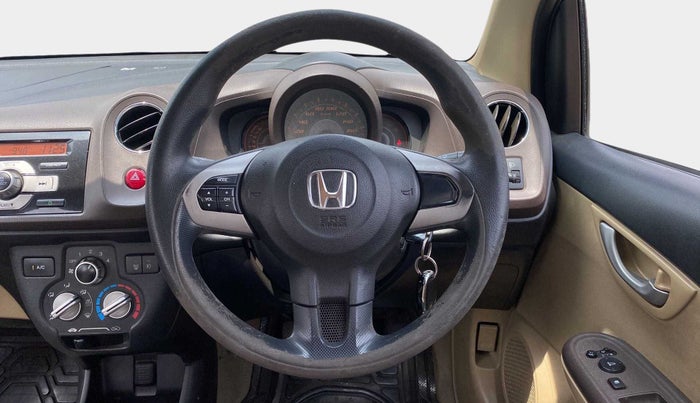 2013 Honda Amaze 1.2L I-VTEC VX, Petrol, Manual, 43,884 km, Steering Wheel Close Up