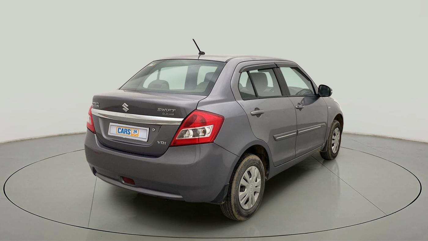 2013 Maruti Swift Dzire VDI, Diesel, Manual, 82,281 km, Right Back Diagonal