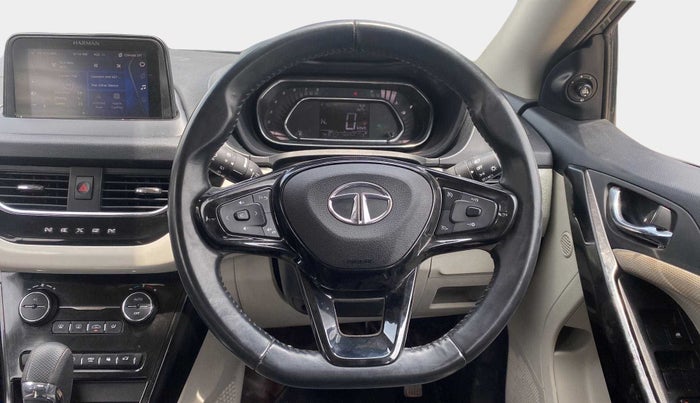 2022 Tata NEXON XZA PLUS (HS) PETROL, Petrol, Automatic, 26,393 km, Steering Wheel Close Up