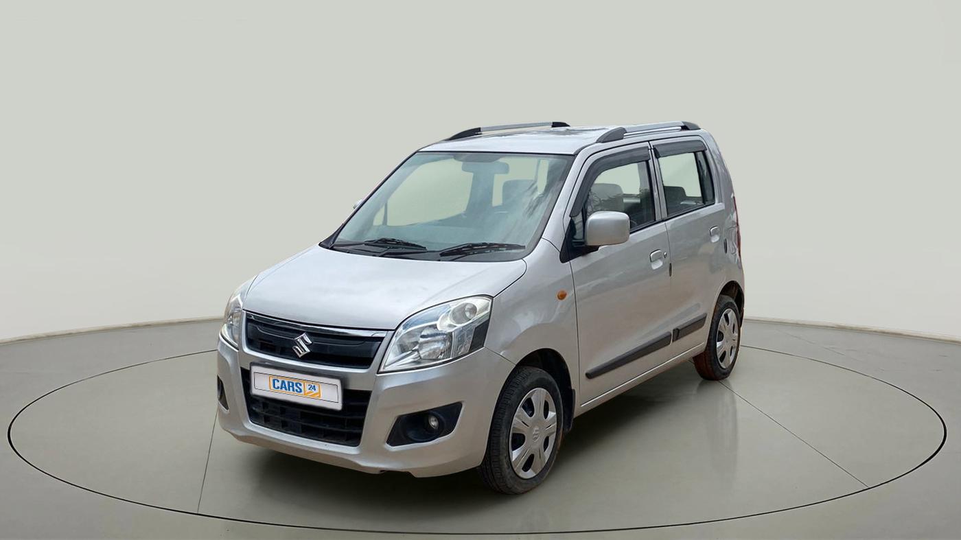 2013 Maruti Wagon R 1.0 VXI, Petrol, Manual, 76,286 km, Left Front Diagonal