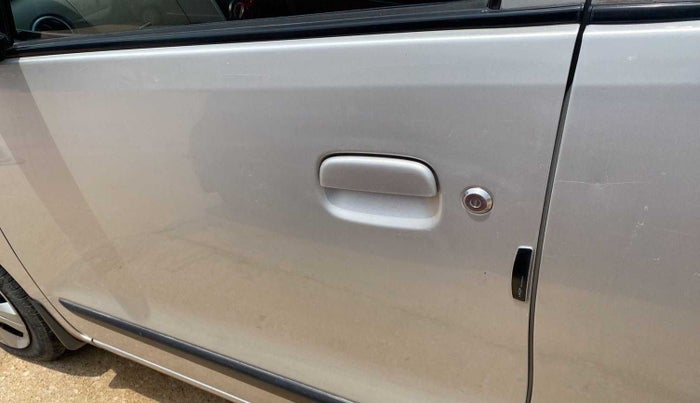 2013 Maruti Wagon R 1.0 VXI, Petrol, Manual, 76,286 km, Front passenger door - Slightly dented