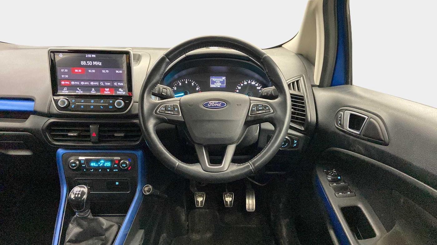 2018 Ford Ecosport TITANIUM 1.5L SIGNATURE EDITION (SUNROOF) PETROL, Petrol, Manual, 23,130 km, Steering Wheel Close Up