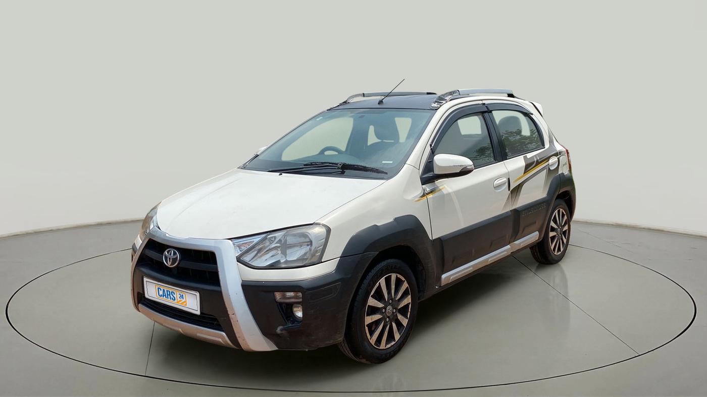 2014 Toyota Etios CROSS 1.2 G, Petrol, Manual, 61,195 km, Left Front Diagonal