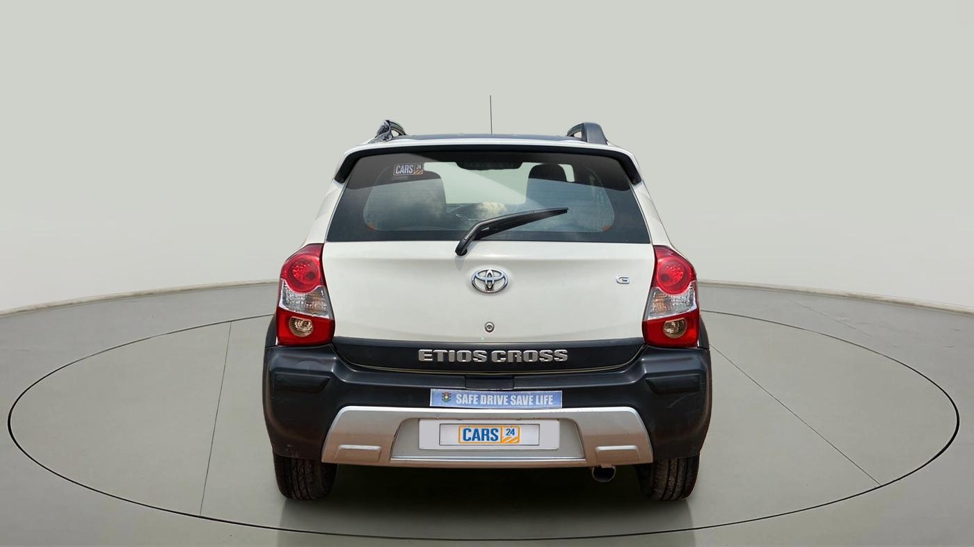 2014 Toyota Etios CROSS 1.2 G, Petrol, Manual, 61,195 km, Back/Rear