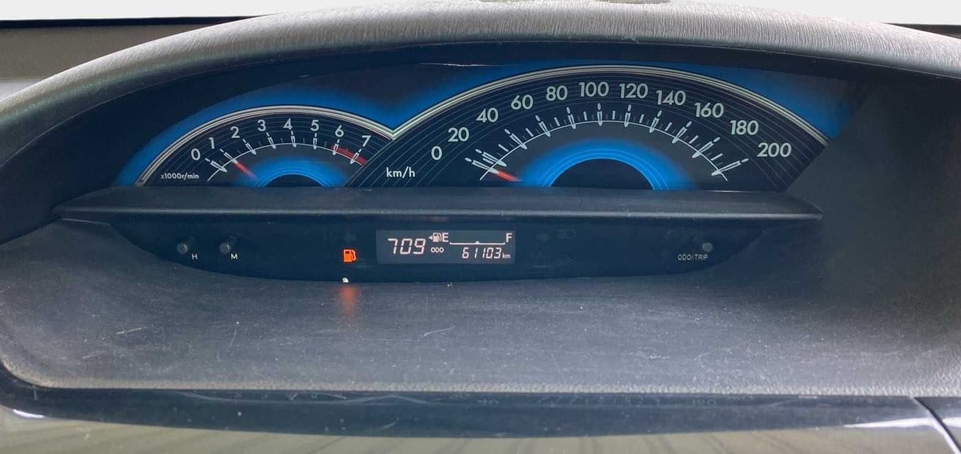 2014 Toyota Etios CROSS 1.2 G, Petrol, Manual, 61,195 km, Odometer Image