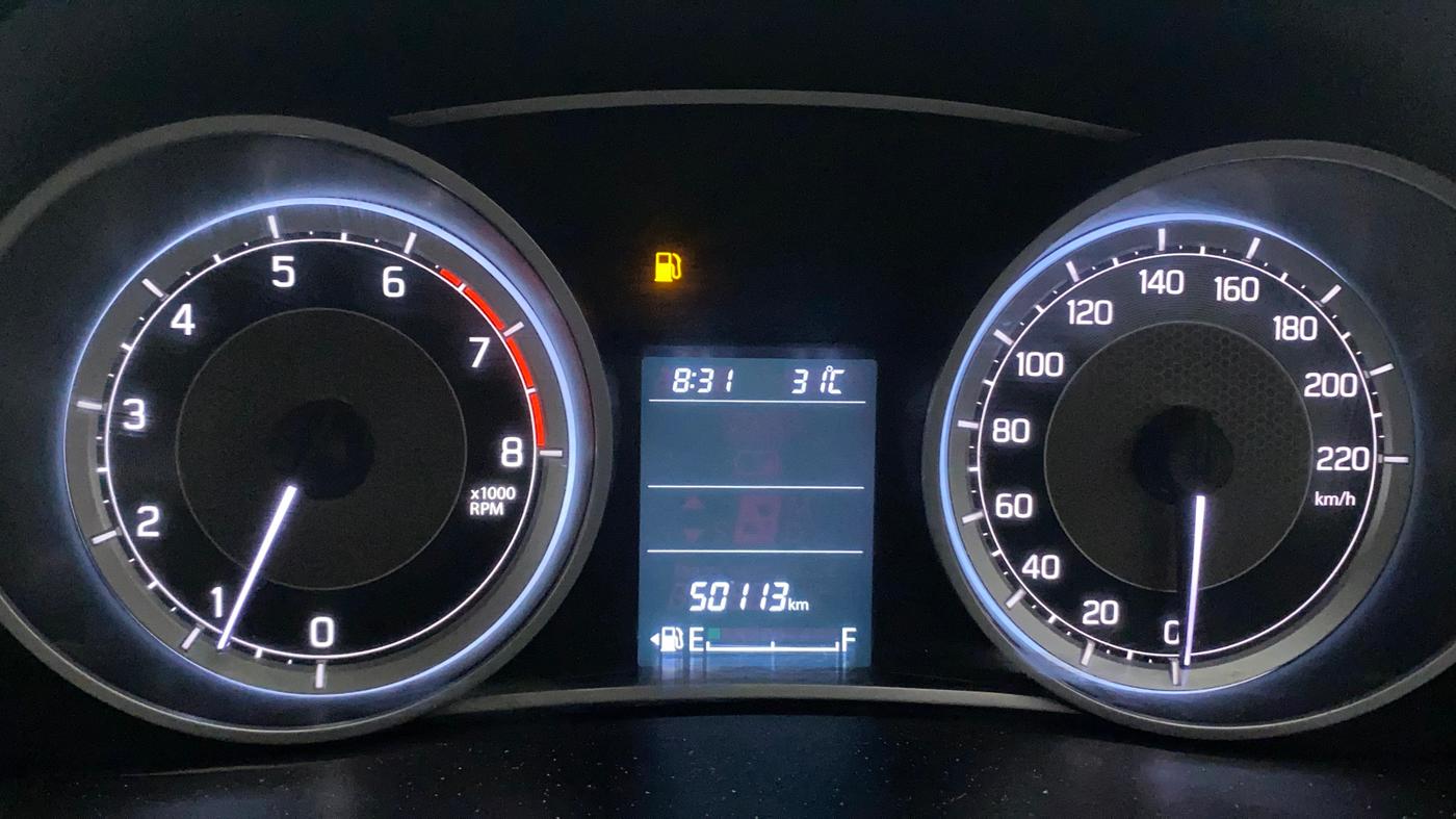 2019 Maruti Dzire ZXI PLUS, Petrol, Manual, 50,113 km, Odometer Image