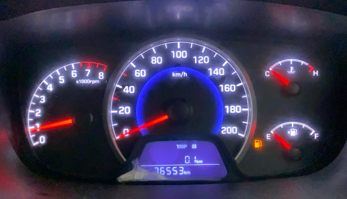 2016 Hyundai Grand i10 MAGNA 1.2 KAPPA VTVT, Petrol, Manual, 76,685 km, Odometer Image