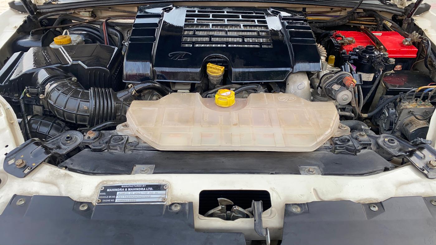 2021 Mahindra Scorpio S5, Diesel, Manual, 58,716 km, Engine View