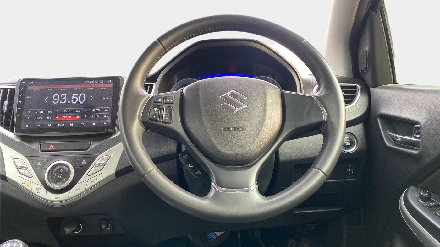2018 Maruti Baleno ALPHA PETROL 1.2, Petrol, Manual, 26,449 km, Steering Wheel Close Up
