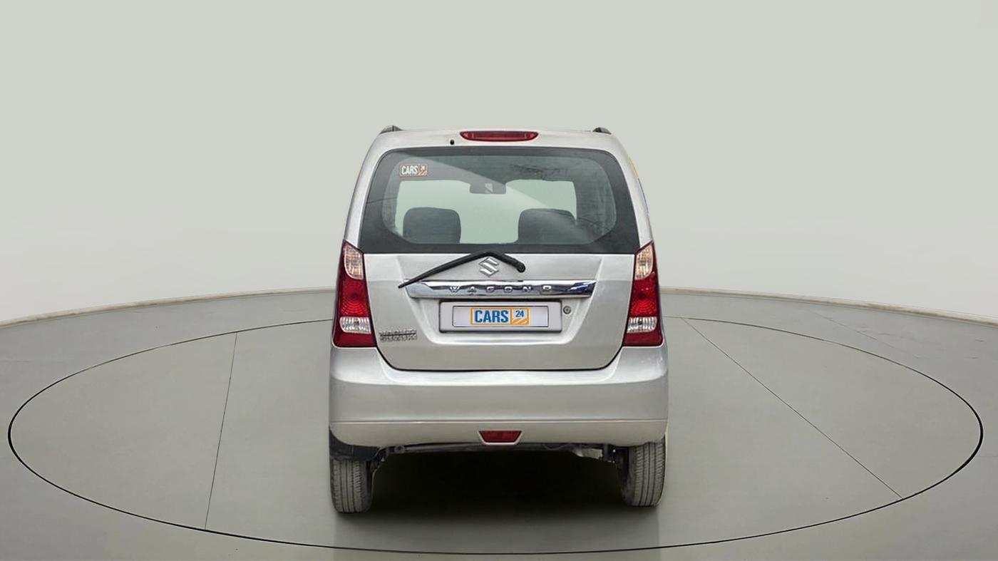 2012 Maruti Wagon R 1.0 VXI, Petrol, Manual, 75,967 km, Back/Rear
