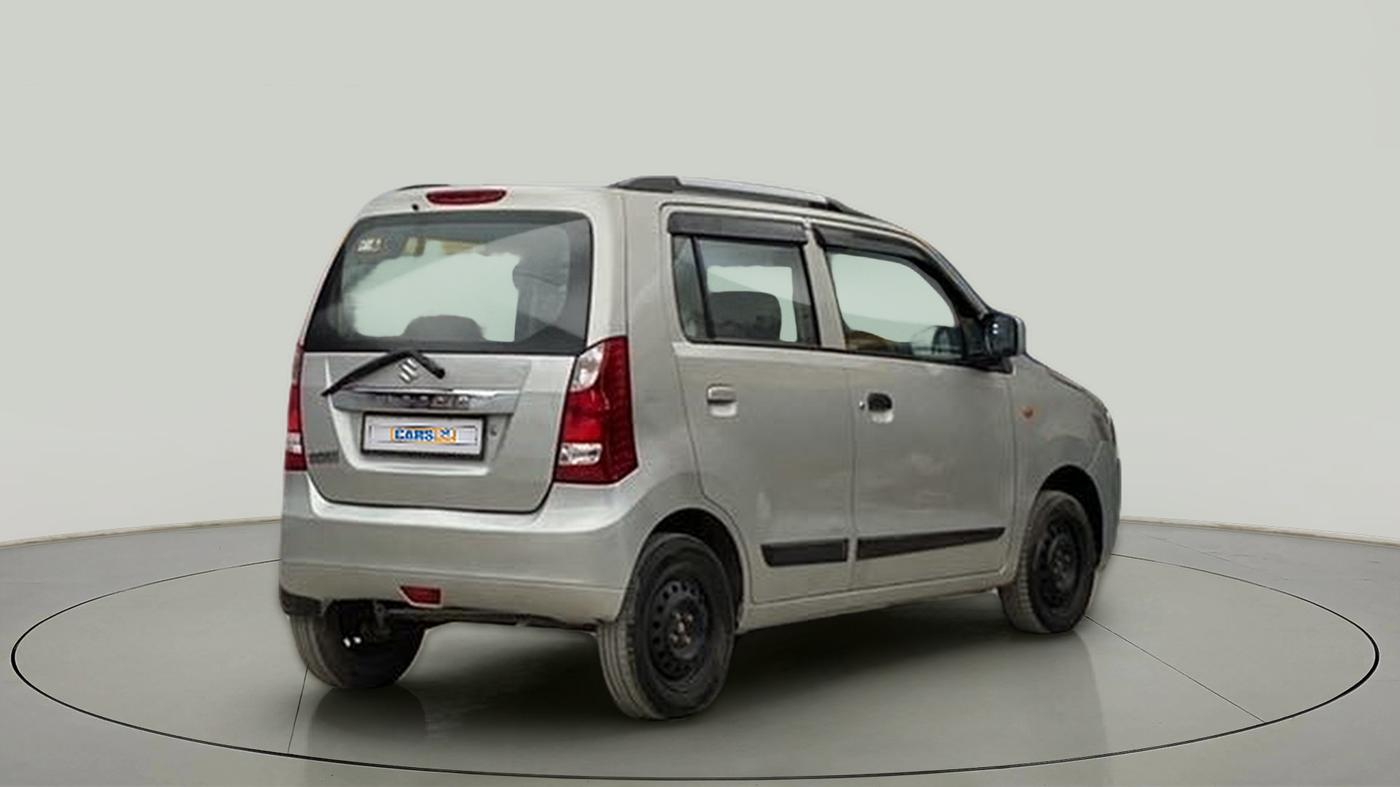 2012 Maruti Wagon R 1.0 VXI, Petrol, Manual, 75,967 km, Right Back Diagonal