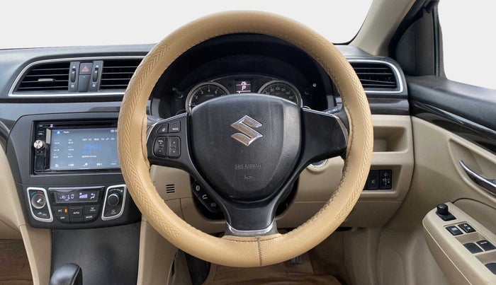 2016 Maruti Ciaz ZXI AT, Petrol, Automatic, 96,728 km, Steering Wheel Close Up