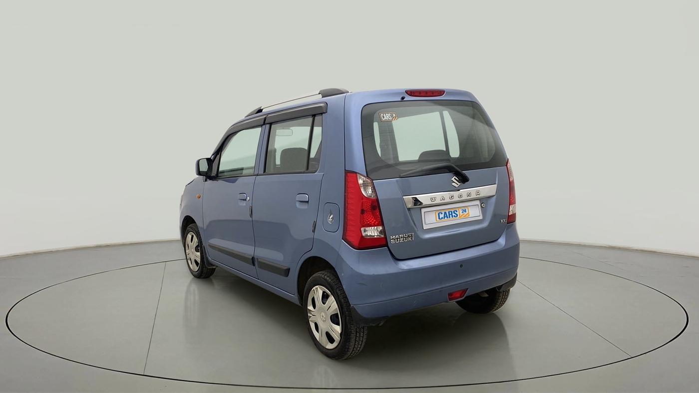 2012 Maruti Wagon R 1.0 VXI, Petrol, Manual, 79,478 km, Left Back Diagonal