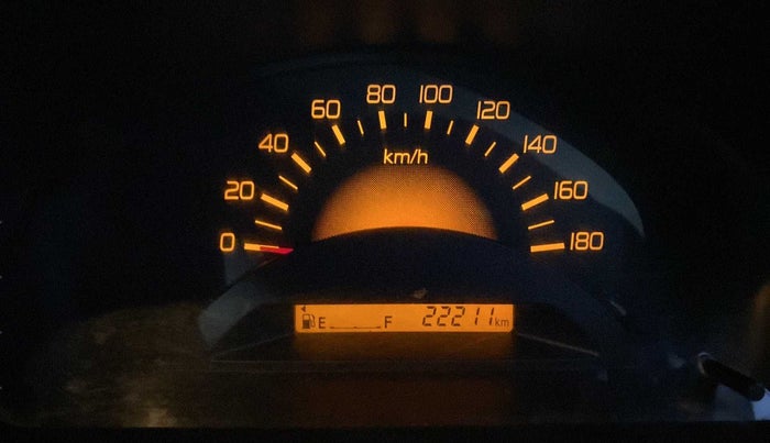 2013 Maruti Wagon R 1.0 LXI, Petrol, Manual, 22,242 km, Odometer Image