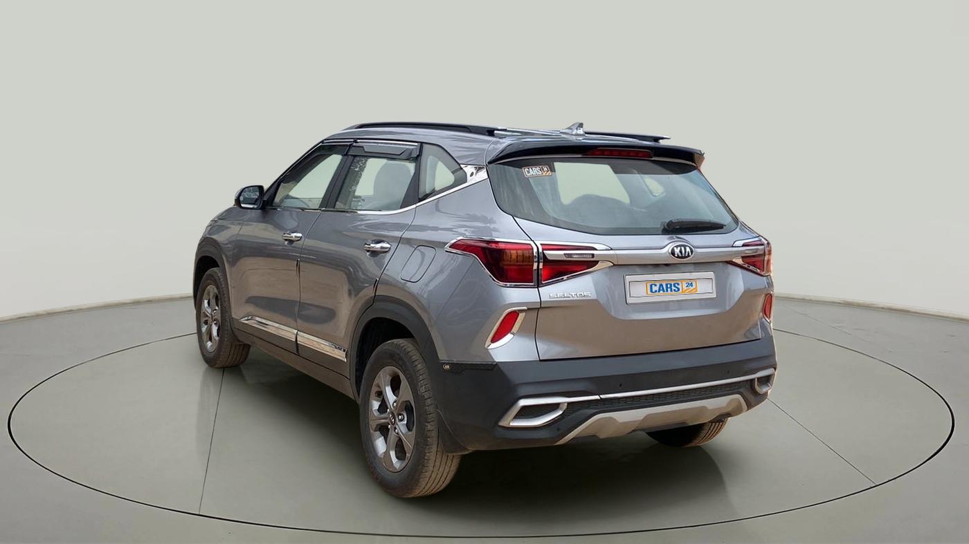 2021 KIA SELTOS HTK PLUS 1.5 IMT, Petrol, Manual, 43,811 km, Left Back Diagonal
