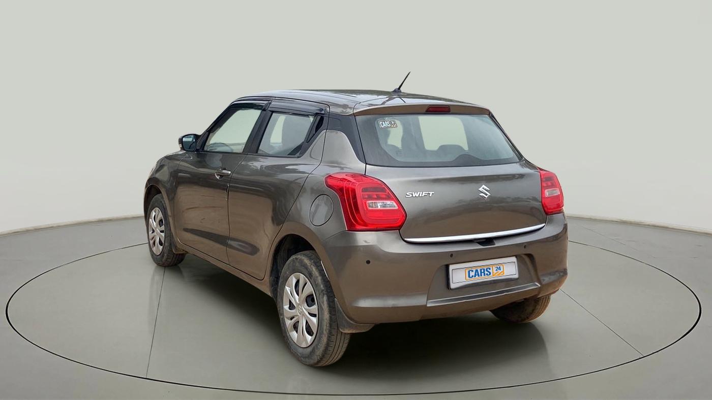 2018 Maruti Swift VXI AMT, Petrol, Automatic, 57,341 km, Left Back Diagonal