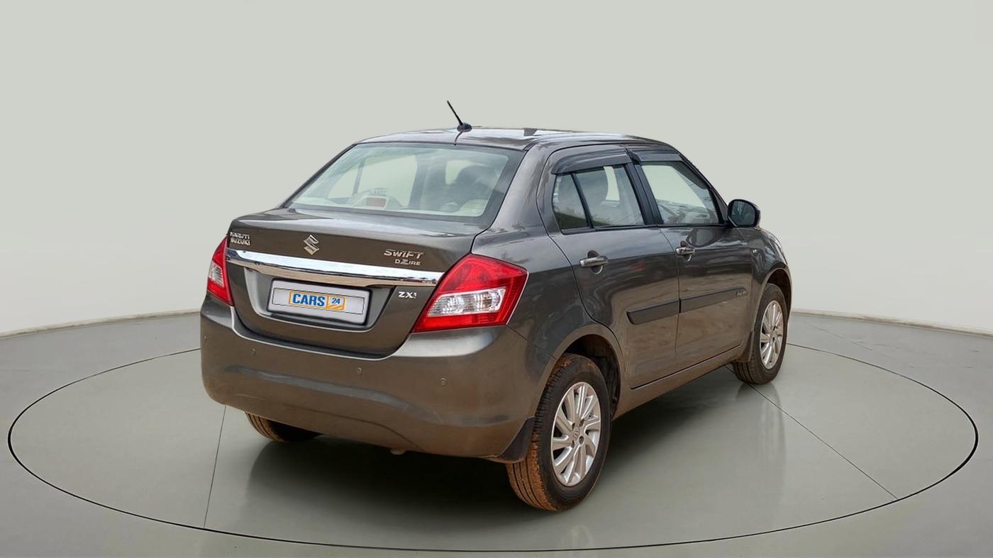 2016 Maruti Swift Dzire ZXI, Petrol, Manual, 86,301 km, Right Back Diagonal