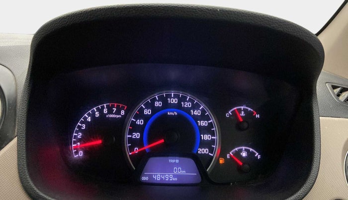 2014 Hyundai Grand i10 SPORTZ 1.2 KAPPA VTVT, Petrol, Manual, 48,626 km, Odometer Image