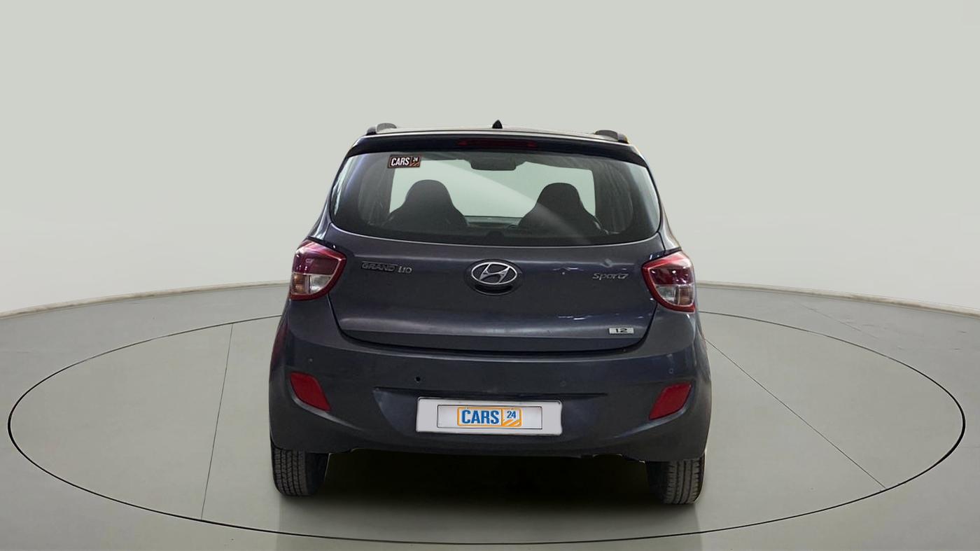 2014 Hyundai Grand i10 SPORTZ 1.2 KAPPA VTVT, Petrol, Manual, 48,626 km, Back/Rear
