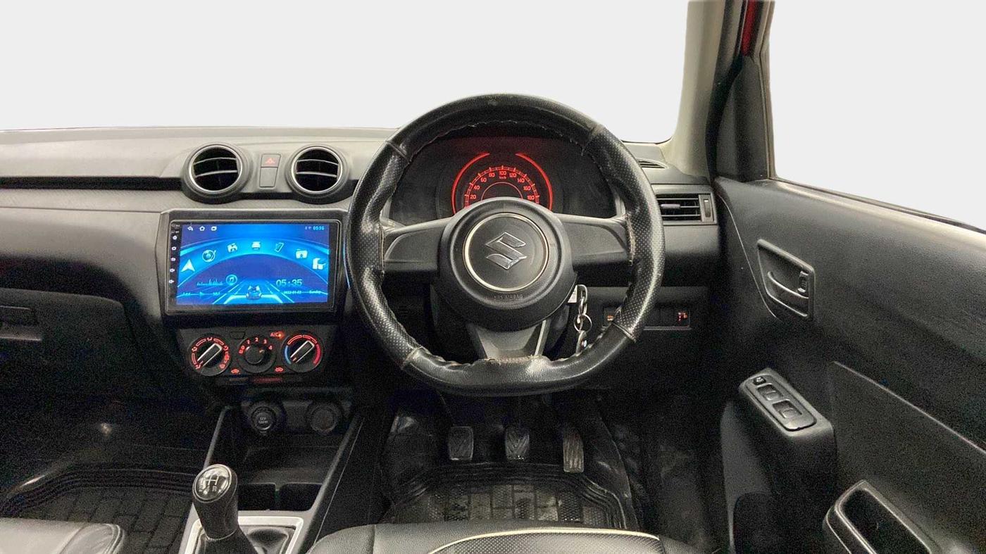 2019 Maruti Swift LXI, Petrol, Manual, 57,073 km, Steering Wheel Close Up