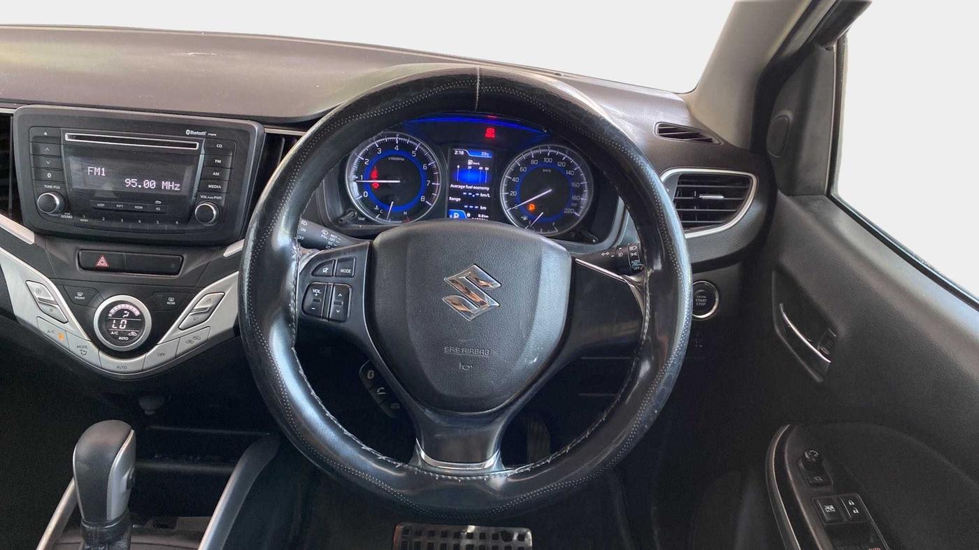 2018 Maruti Baleno ZETA CVT PETROL 1.2, Petrol, Automatic, 65,265 km, Steering Wheel Close Up