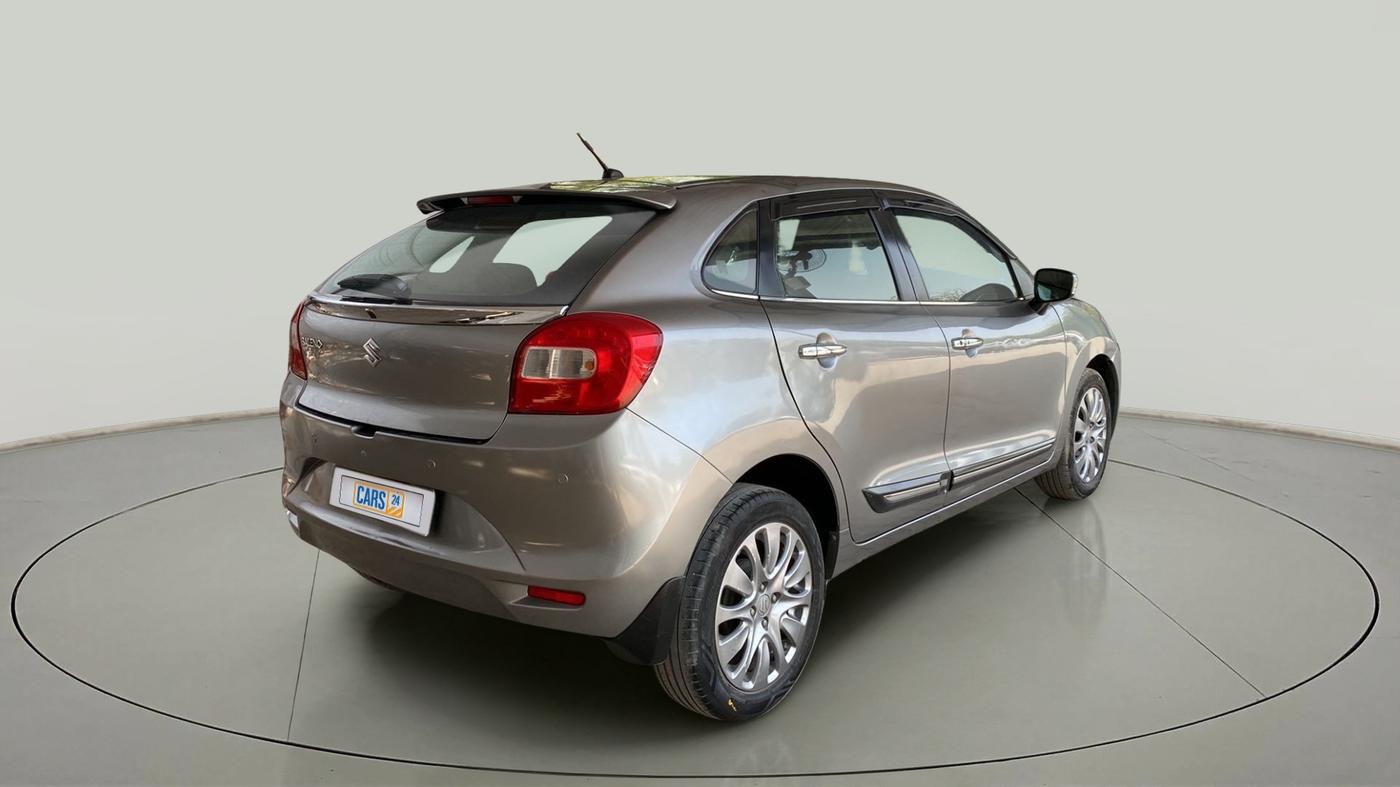 2018 Maruti Baleno ZETA CVT PETROL 1.2, Petrol, Automatic, 65,265 km, Right Back Diagonal