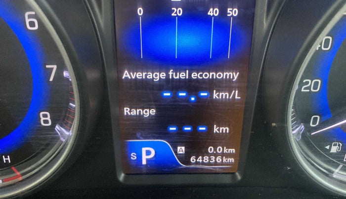 2018 Maruti Baleno ZETA CVT PETROL 1.2, Petrol, Automatic, 65,265 km, Odometer Image