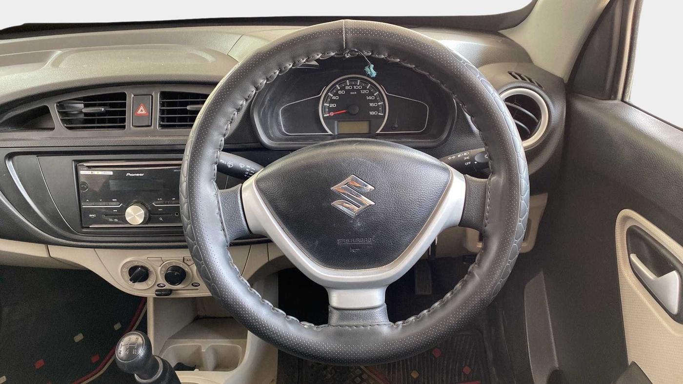 2020 Maruti Alto LXI, Petrol, Manual, 7,268 km, Steering Wheel Close Up