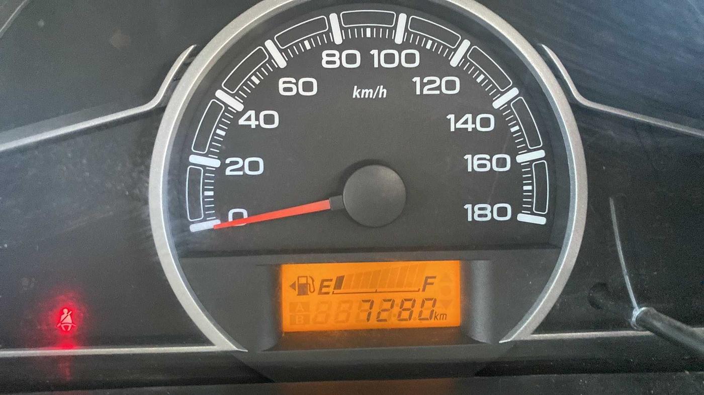 2020 Maruti Alto LXI, Petrol, Manual, 7,268 km, Odometer Image