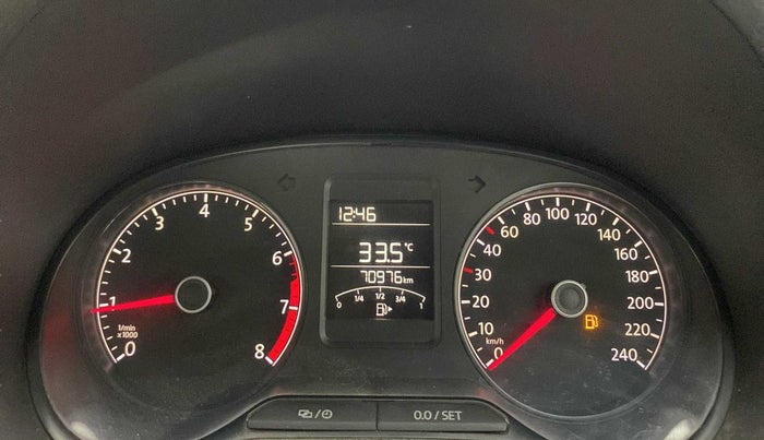 2017 Volkswagen Polo TRENDLINE 1.2L PETROL, Petrol, Manual, 70,941 km, Odometer Image