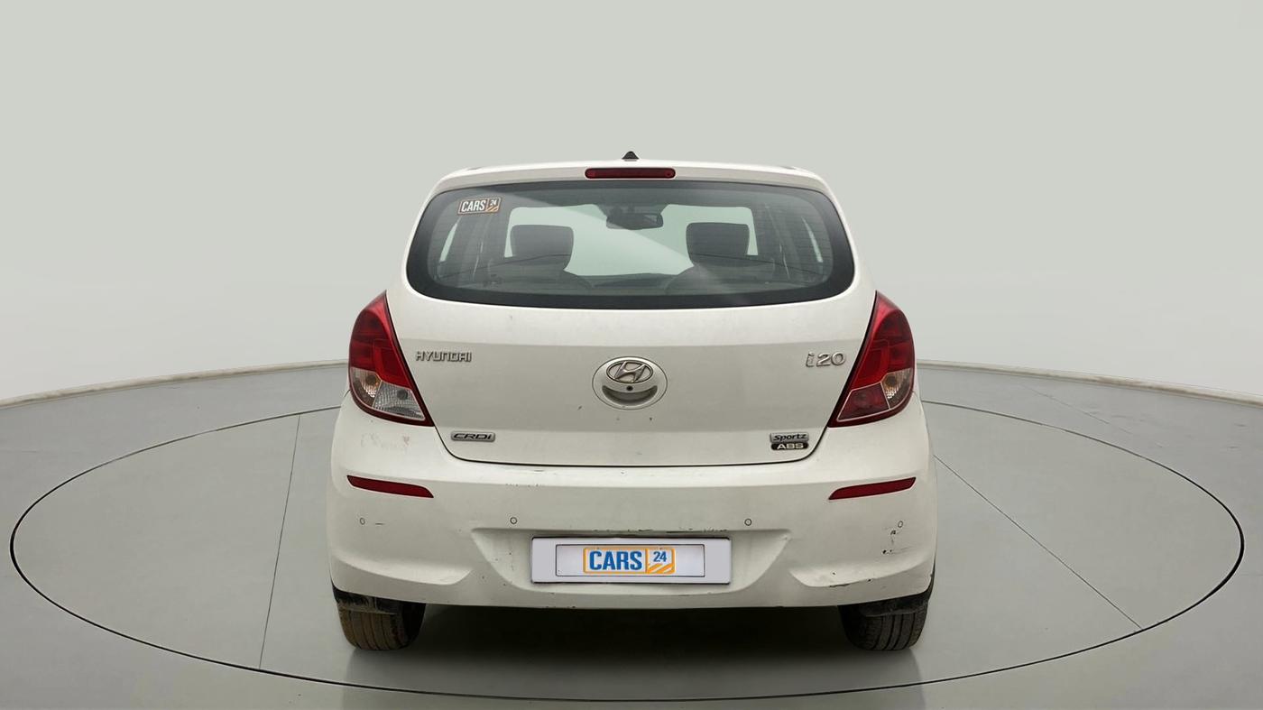 2013 Hyundai i20 SPORTZ 1.4 CRDI, Diesel, Manual, 1,11,819 km, Back/Rear