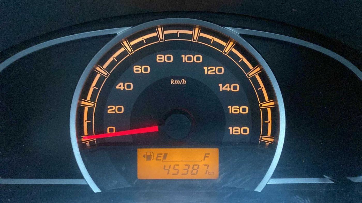 2014 Maruti Alto 800 LXI, Petrol, Manual, 45,311 km, Odometer Image