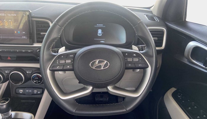 2022 Hyundai VENUE SX (O) 1.0 TURBO DCT, Petrol, Automatic, 13,959 km, Steering Wheel Close Up