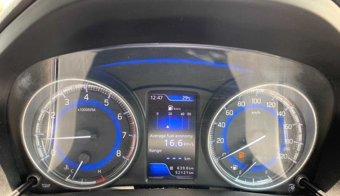2018 Maruti Baleno ALPHA PETROL 1.2, Petrol, Manual, 52,083 km, Odometer Image