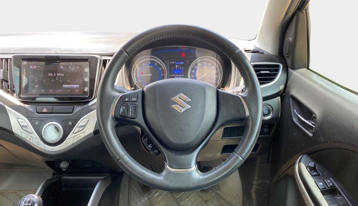 2018 Maruti Baleno ALPHA PETROL 1.2, Petrol, Manual, 52,083 km, Steering Wheel Close Up