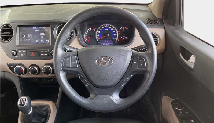 2019 Hyundai Grand i10 SPORTZ 1.2 KAPPA VTVT, Petrol, Manual, 32,537 km, Steering Wheel Close Up